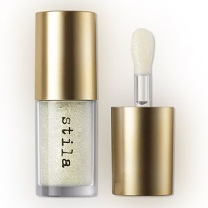 NEW Stila Heaven’s Dew Gel Lip Oil Moondust silver lipgloss liquid lipstick